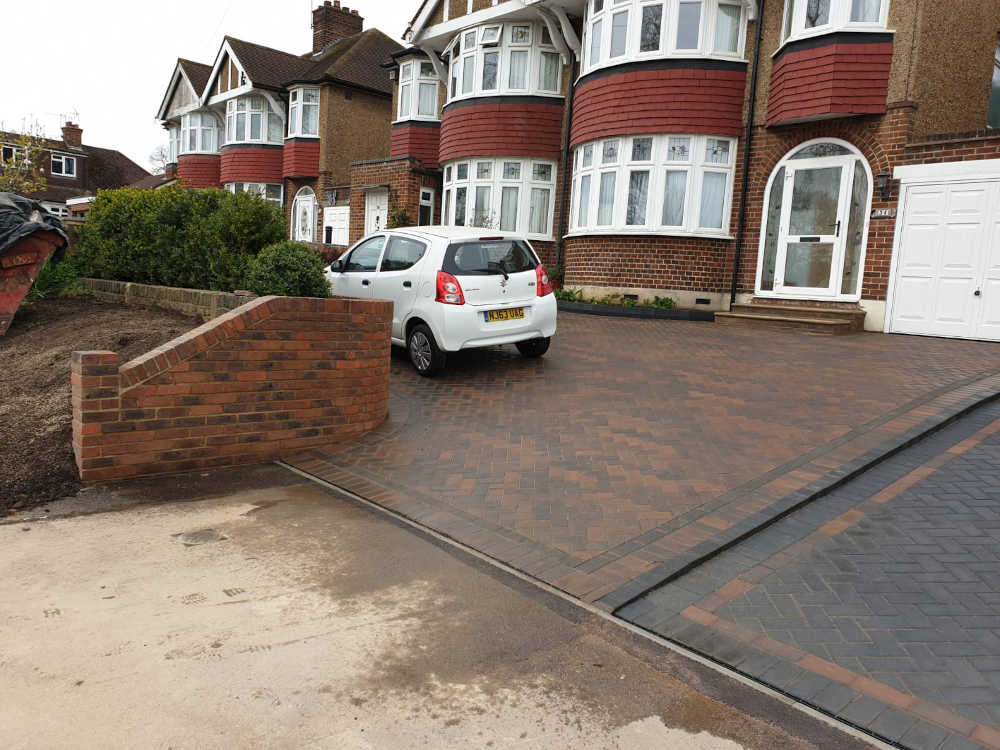 MJS Pave Paving And Landscaping Projects Sloped Driveway